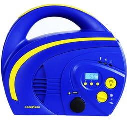 Goodyeargy 12505 蓄电式车载充气泵评测 预设胎压，家车两用的便捷之选